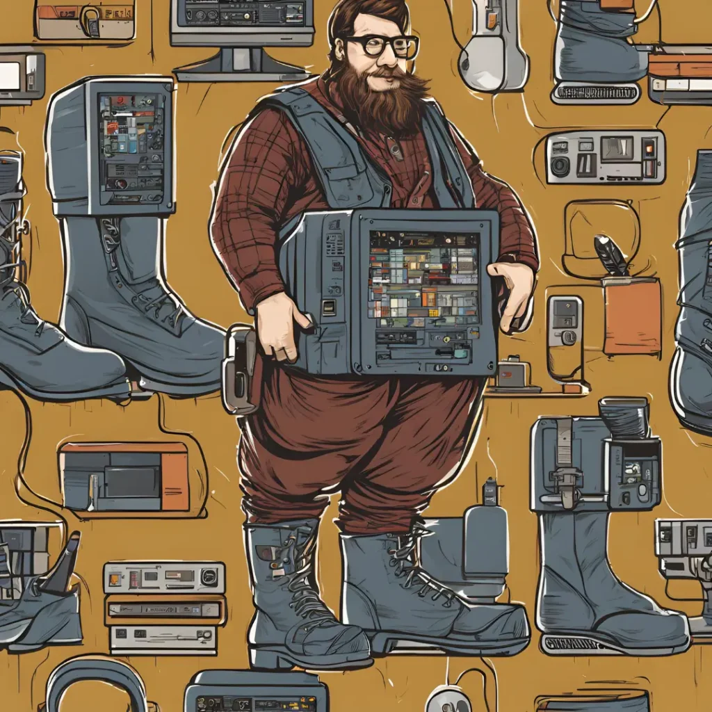 Big Booty Tech Nerd