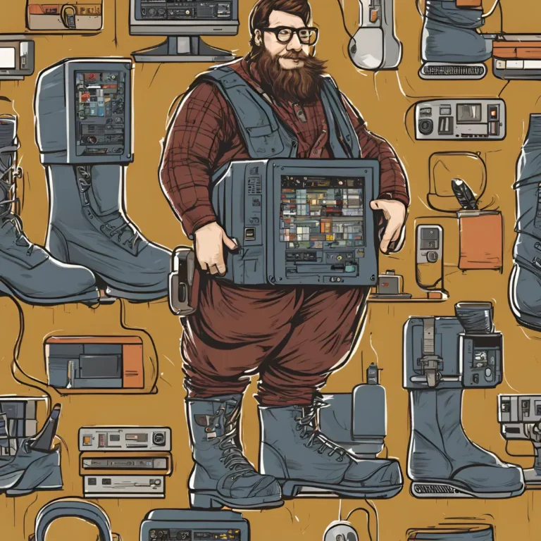 Big Booty Tech Nerd