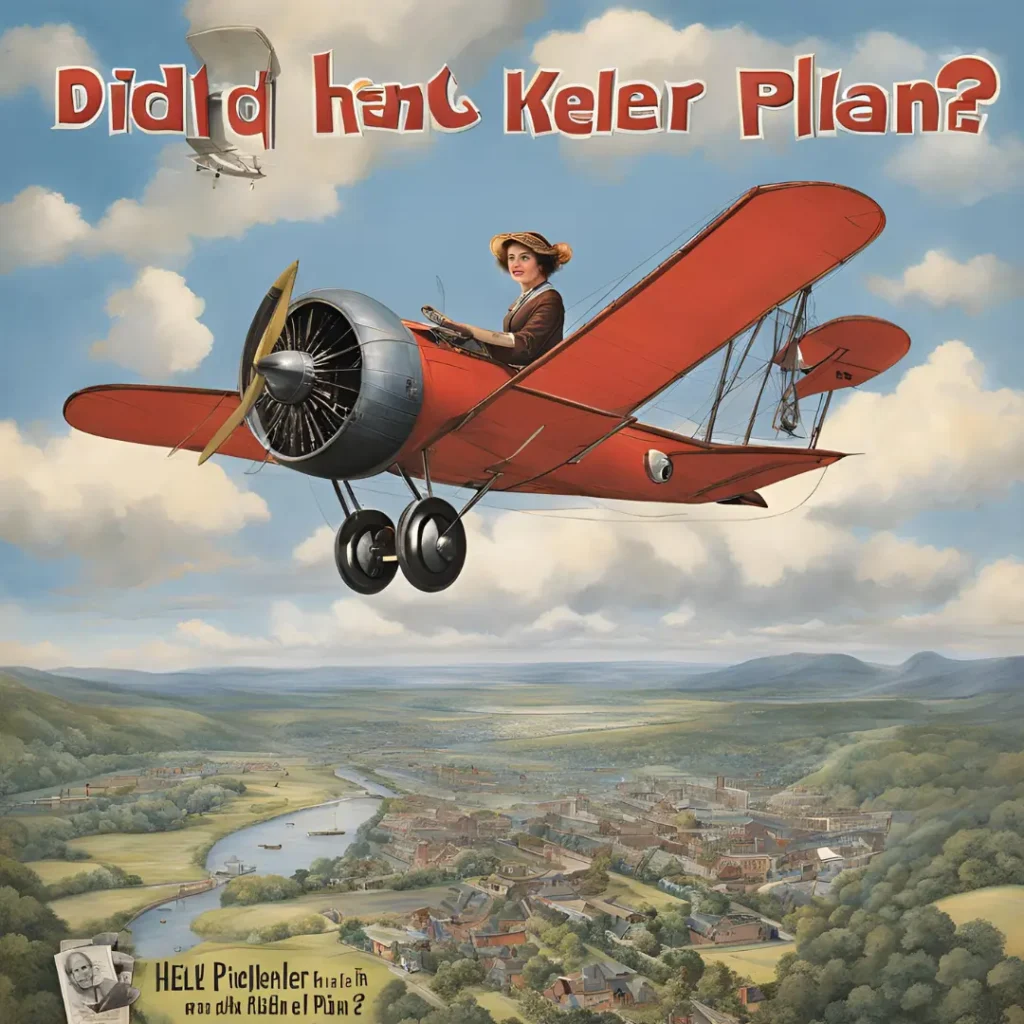 Did Helen Keller Fly a Plane