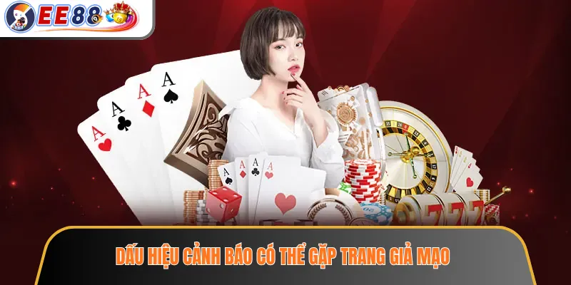 Dấu hiệu cảnh báo có thể gặp trang giả mạo